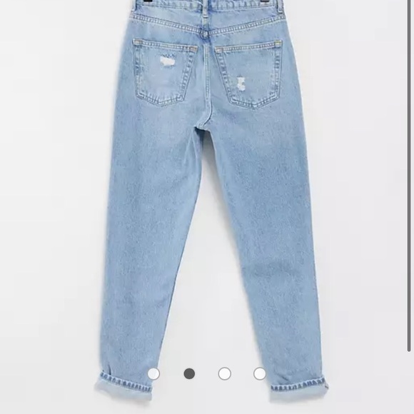 Topshop Ripped Mom Jeans - Picture 2 of 6